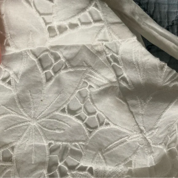 NWT Milly Hayden Floralis Tiered Lace Halter Maxi Dress Size 2 - Picture 10 of 15